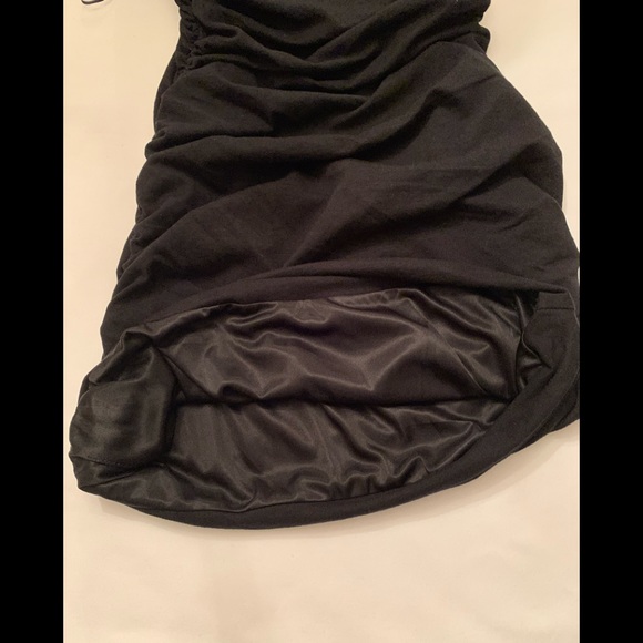 Express Ruched Tube Dress - Black - Picture 3 of 3